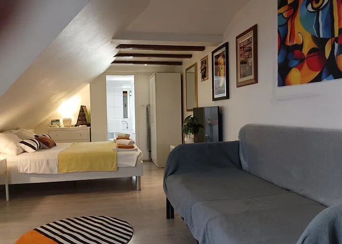 Funky Place, Near Center And Split